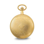 Charles Hubert Gold-finish White Dial Pocket Watch