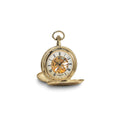 Charles Hubert Gold-finish White Dial Pocket Watch