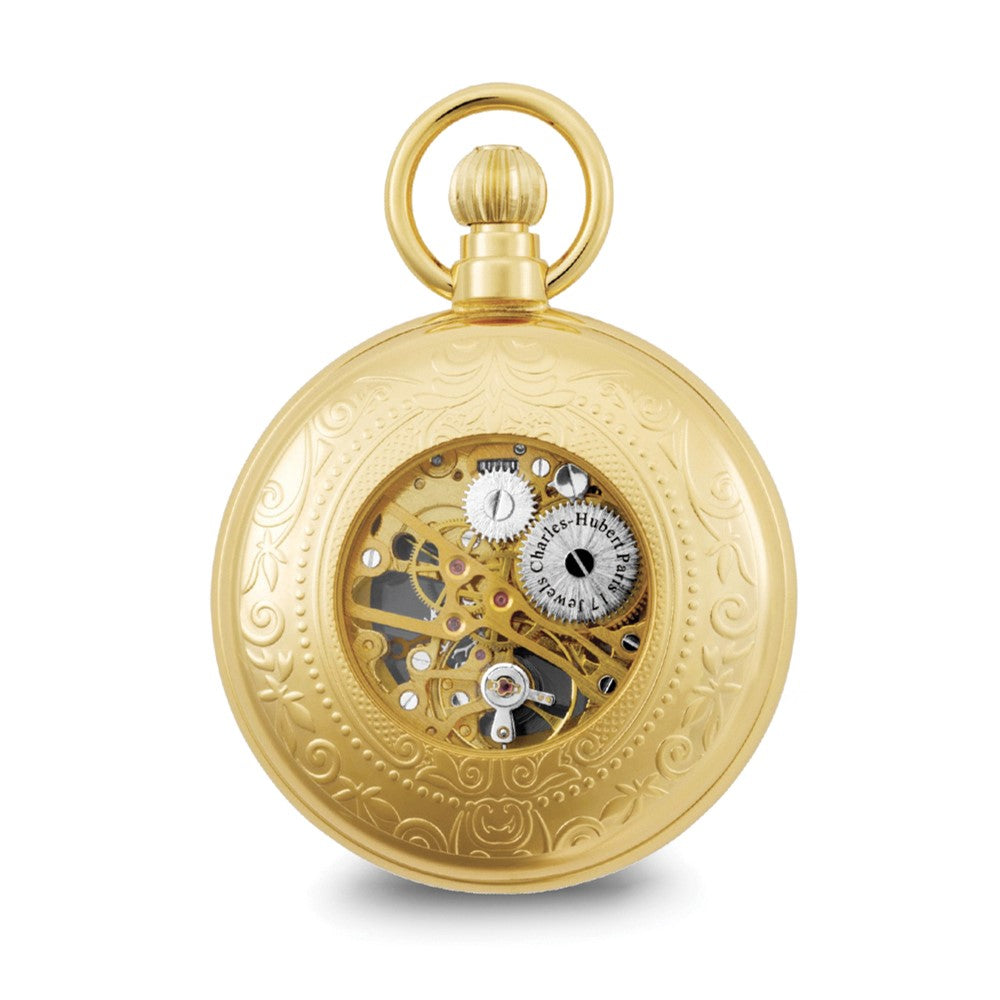 Charles Hubert Gold-finish Pocket Watch