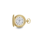 Charles Hubert Gold-finish White Dial Pocket Watch