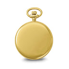 Charles Hubert Gold-finish White Dial Gold Pocket Watch