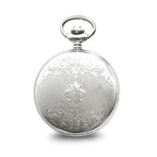 Charles Hubert Chrome-finish White Dial Pocket Watch