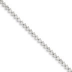 14k White Gold Diamond Bracelet