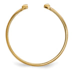 14k 1/10 carat Diamond Double Bar Ring