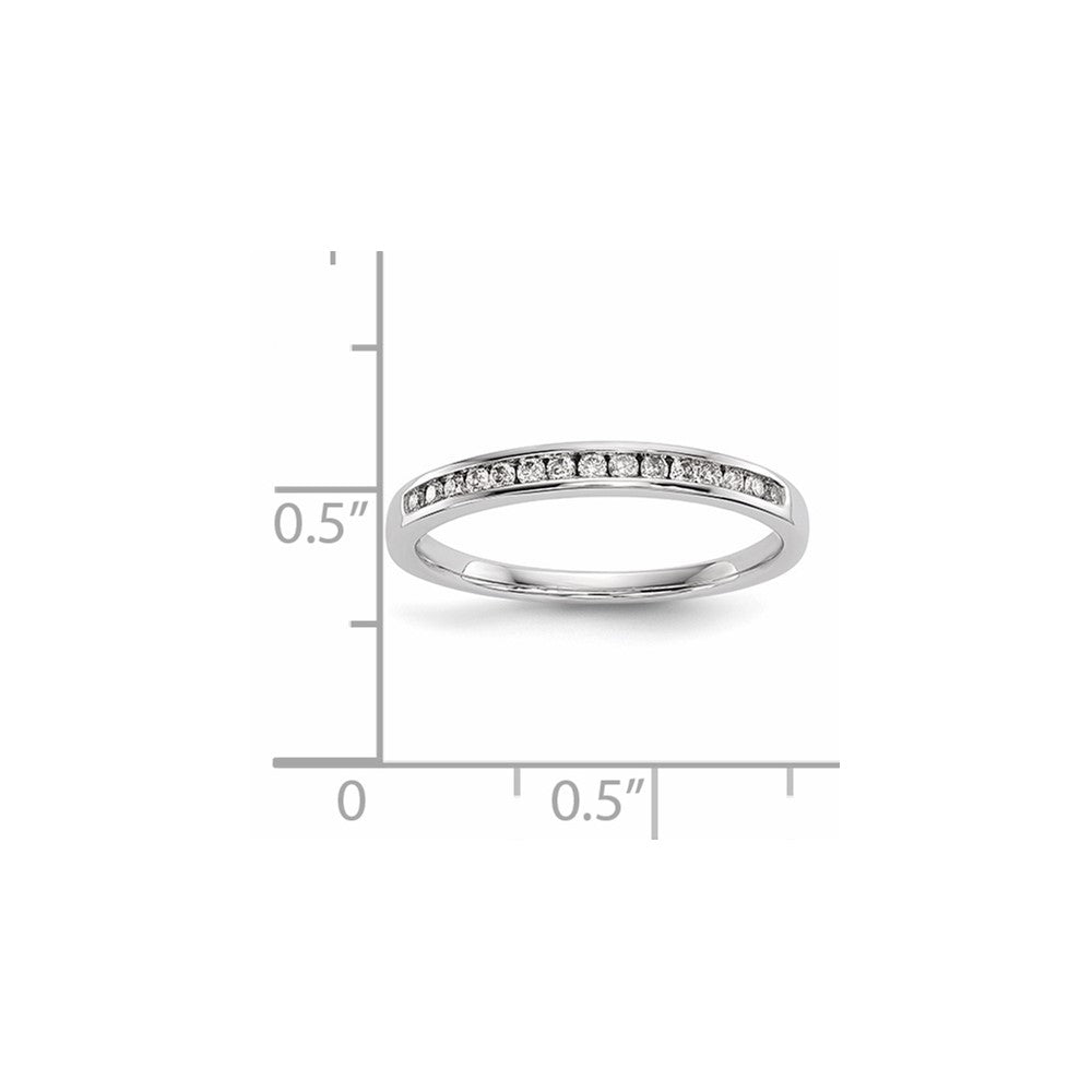 14k White Gold Diamond Ring