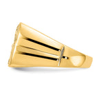 IB Goodman 14k 1/10 carat VS Diamond Mens Eagle Ring