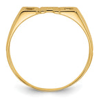 IB Goodman 14k A Diamond Mens DAD Ring