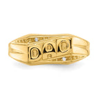 IB Goodman 14k A Diamond Mens DAD Ring