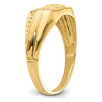 IB Goodman 14k AAA Diamond Mens DAD Ring