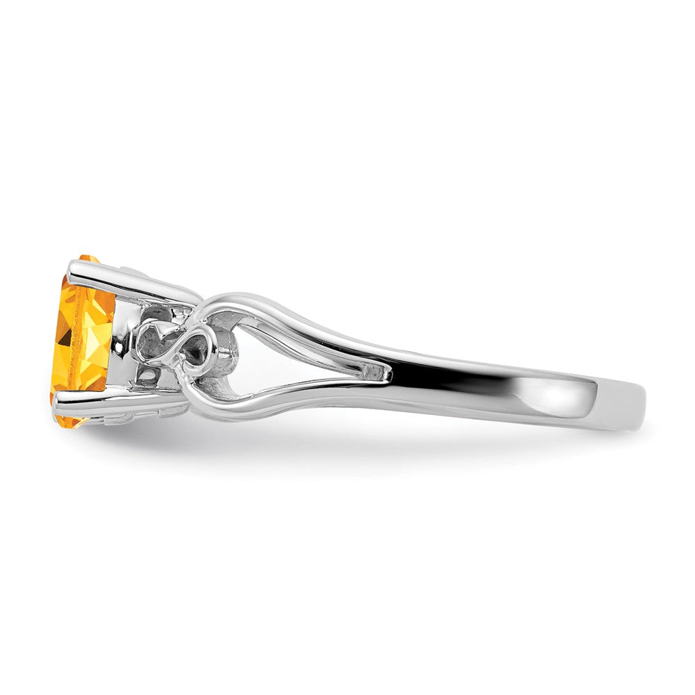 14ky Gold Citrine Ring