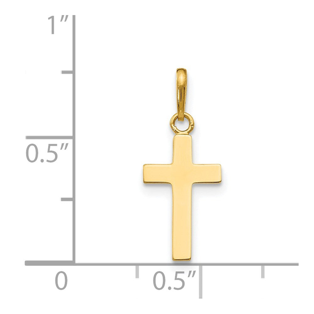 14k Childrens Cross Pendant
