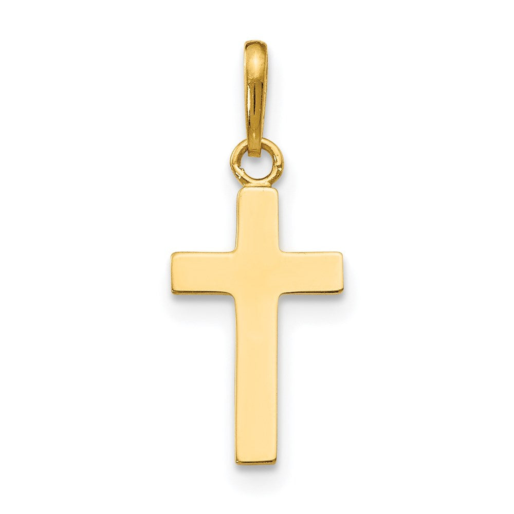 14k Childrens Cross Pendant