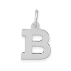 14KW Small Block Letter B Initial Charm