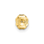 14k 1/5 carat Lab Grown Diamond VS+ F+ Round Complete Three Prong Stud Earrings