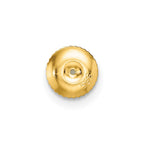 14k 1/2 carat Certified Lab Grown Diamond VS+ F+ Round Complete Four Prong Screwback Heavyweight Stud Earrings
