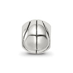 Sterling Silver Reflections Basketball Bead