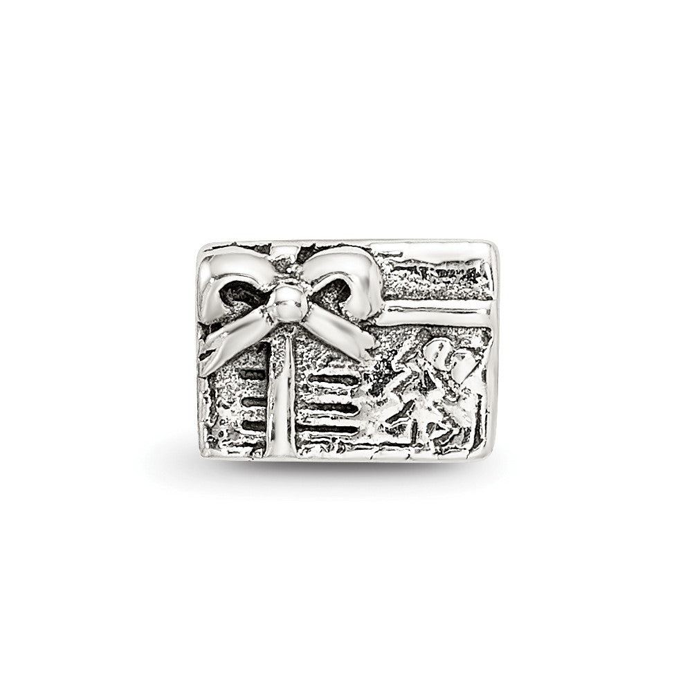 Sterling Silver Reflections Kids Christmas Present Bead