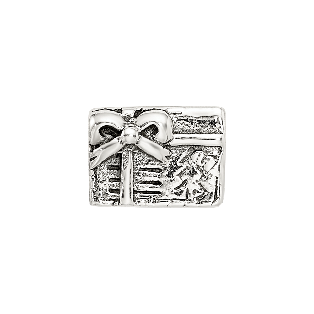 Sterling Silver Reflections Kids Christmas Present Bead