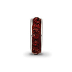 Sterling Silver Reflections Jan Single Row Preciosa Crystal Bead