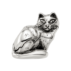 Sterling Silver Reflections Ragdoll Cat Bead