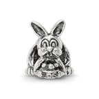 Sterling Silver Reflections Bunny with Basket Bead