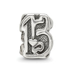 Sterling silver Reflections Sweet 15 Bead