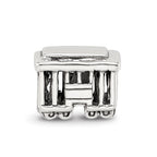 Sterling Silver Reflections Streetcar Bead