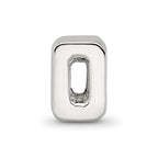Sterling Silver Reflections Numeral 0 Bead