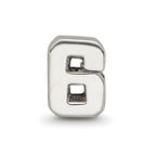 Sterling Silver Reflections Number 6 Bead