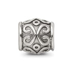Sterling Silver Reflections Scroll Bali Bead