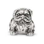 Sterling Silver Reflections Bulldog Bead