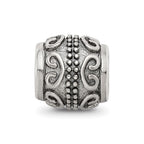 Sterling Silver Reflections Scroll Bali Bead