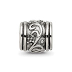Sterling Silver Reflections Floral Bead