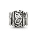 Sterling Silver Reflections Heart Bead