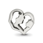 Sterling Silver Reflections Mother and Baby Bead