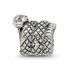 Sterling Silver Reflections Snake Bead
