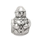 Sterling Silver Reflections Snowman Bead
