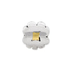 Sterling Silver & 14k Reflections Clover Bead