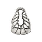 Sterling Silver Reflections Striped Handbag Bead