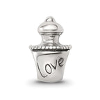 Sterling Silver Reflections Love Perfume Bottle Bead