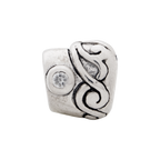 Sterling Silver Reflections CZ Bead