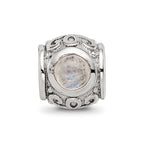 Sterling Silver Reflections Moonstone Bead