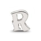 Sterling Silver Reflections Letter R Bead