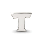 Sterling Silver Reflections Letter T Bead