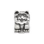 Sterling Silver Reflections Kids Lion Clip Bead